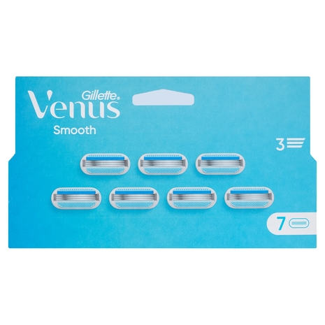 Gillette Venus Smooth Lamette di ricambio per Rasoi da Donna 7 Ricariche